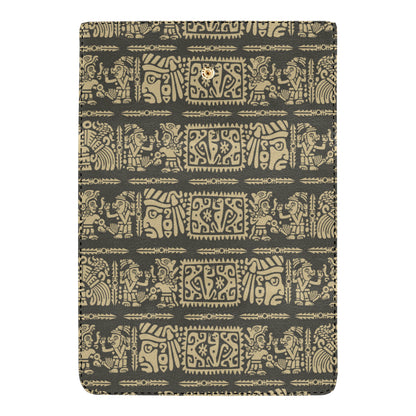 Mayan Pattern Print Design 02 Women's Trifold Wallet