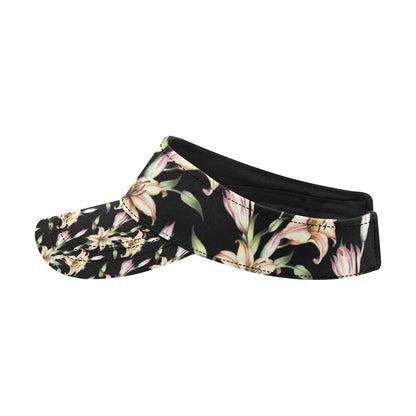 Lily Pattern Print Design LY05 Unisex Sun Visor