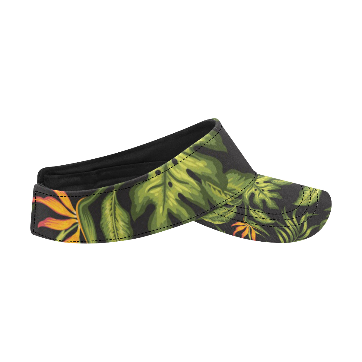 Bird Of Paradise Pattern Print Design BOP013 Unisex Sun Visor