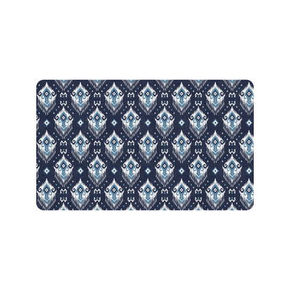 Ethnic Ornament Print Pattern Rubber Doormat