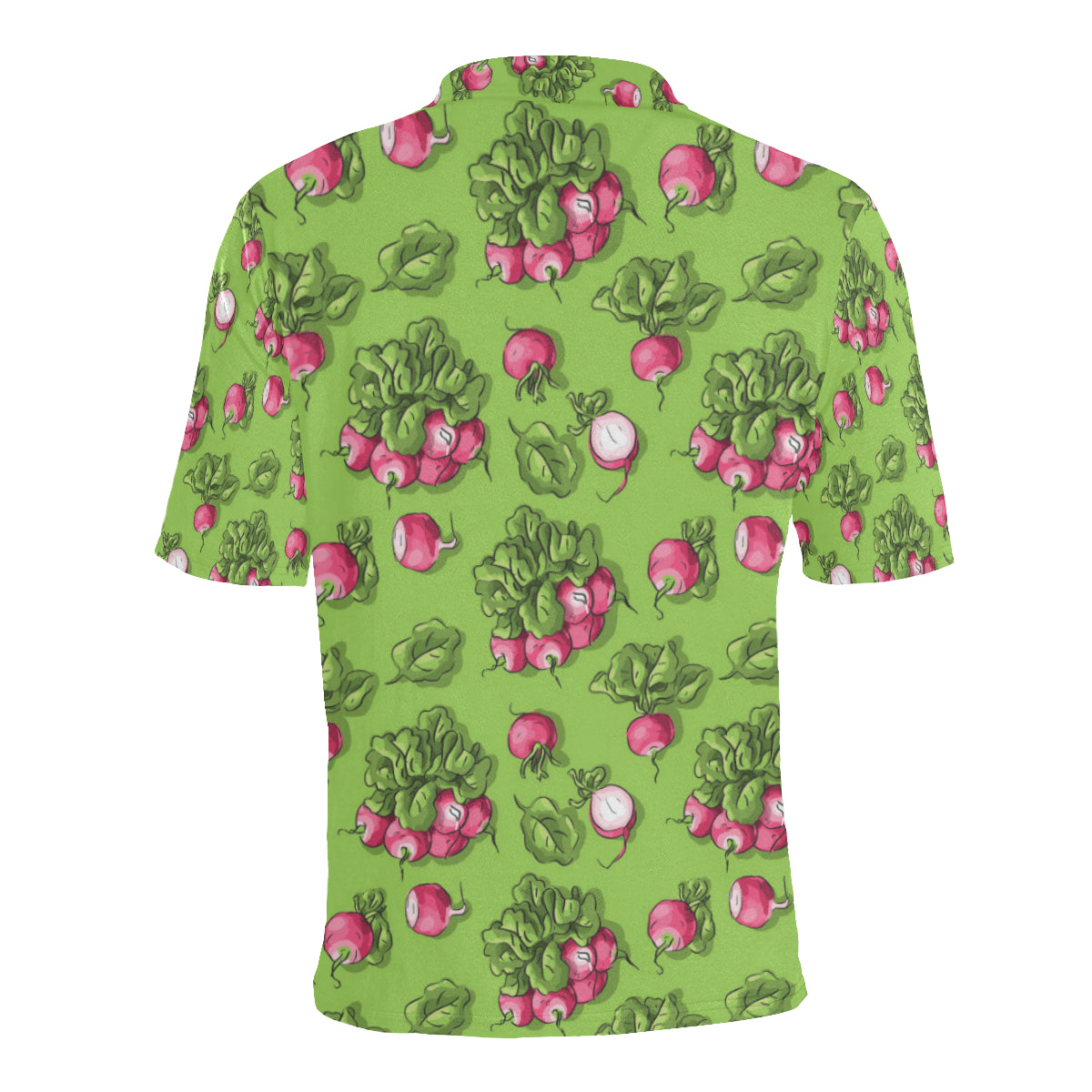 Radish Pattern Print Design A05 Men Polo Shirt
