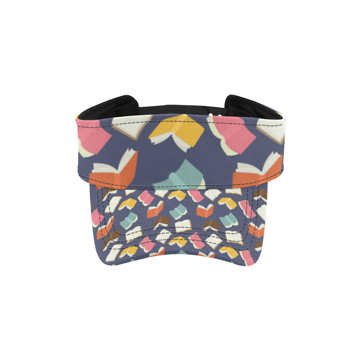 Book Pattern Print Design 01 Unisex Sun Visor