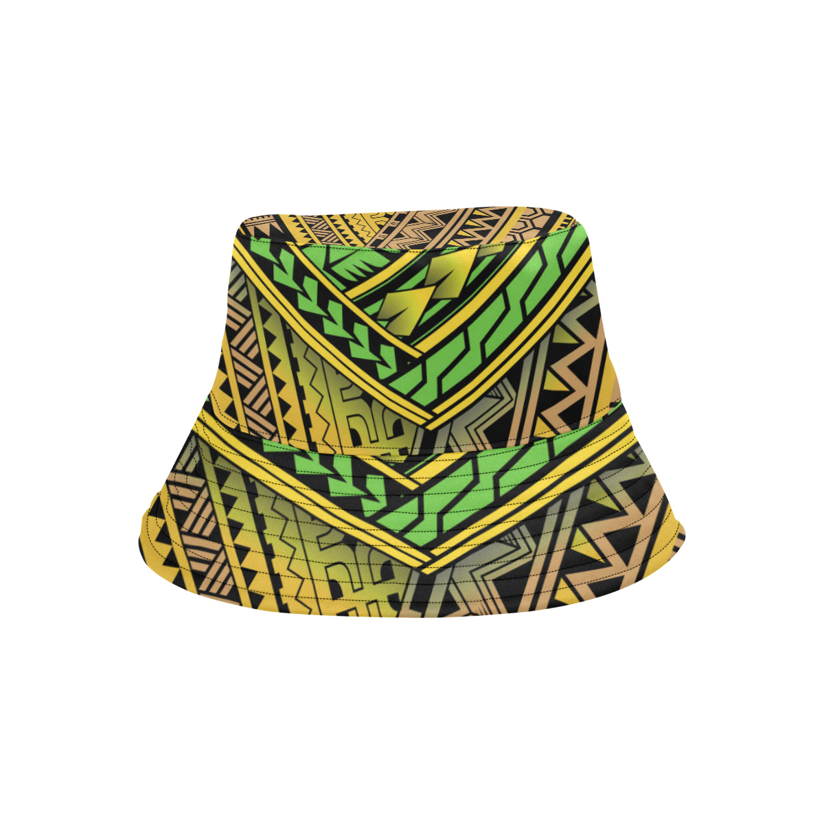 Polynesian Tribal Color Unisex Bucket Hat