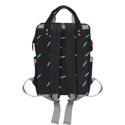 Phlebotomist Pattern Print Design A04 Diaper Bag Backpack