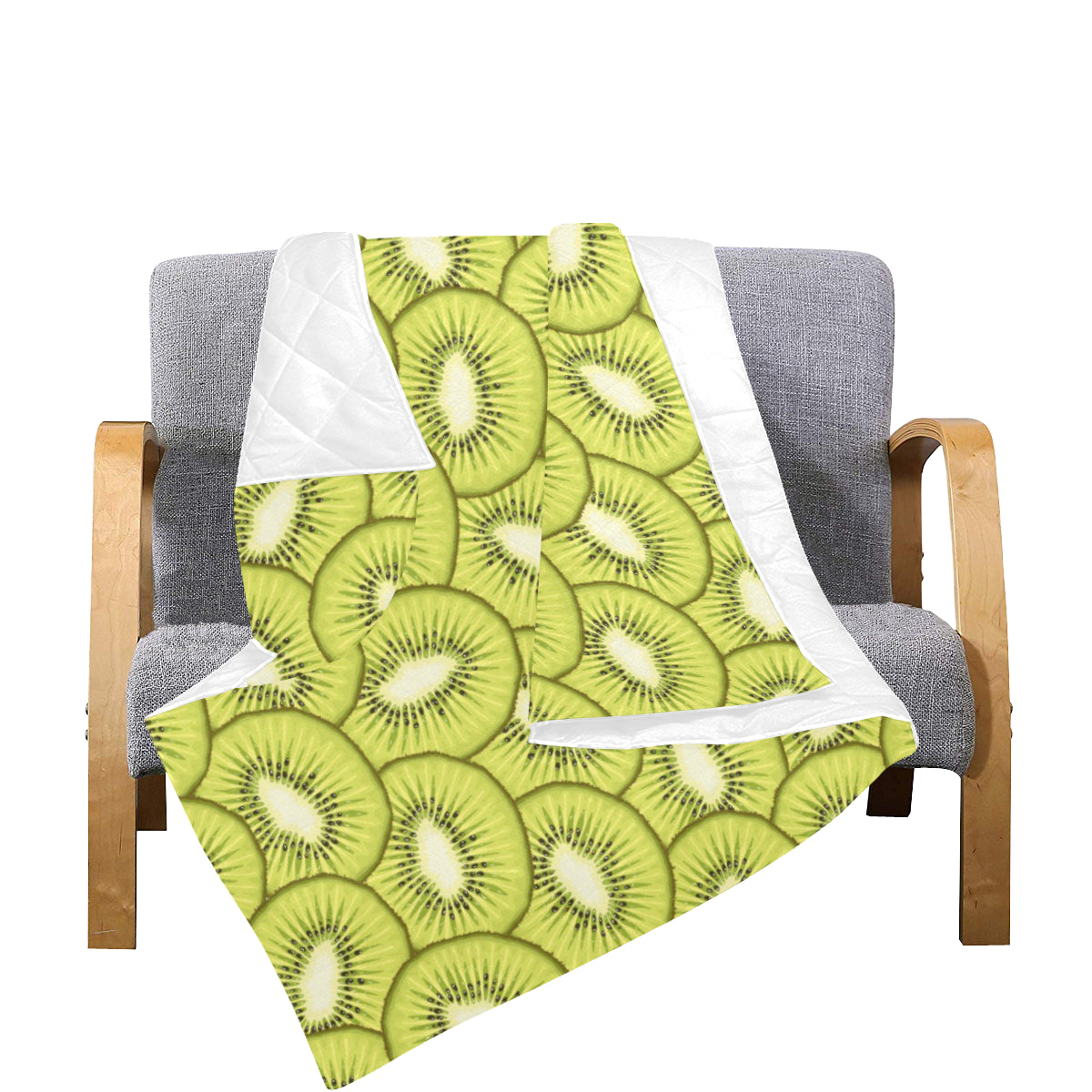 Kiwi Pattern Print Design KW07 Premium Quilt