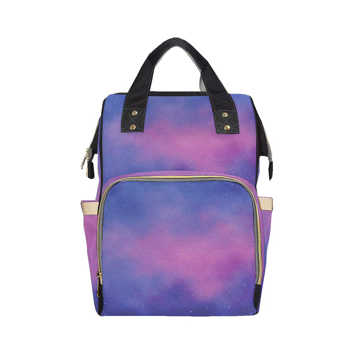 Nebula Pattern Print Design A05 Diaper Bag Backpack