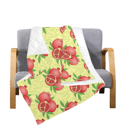 Pomegranate Pattern Print Design PG07 Premium Quilt