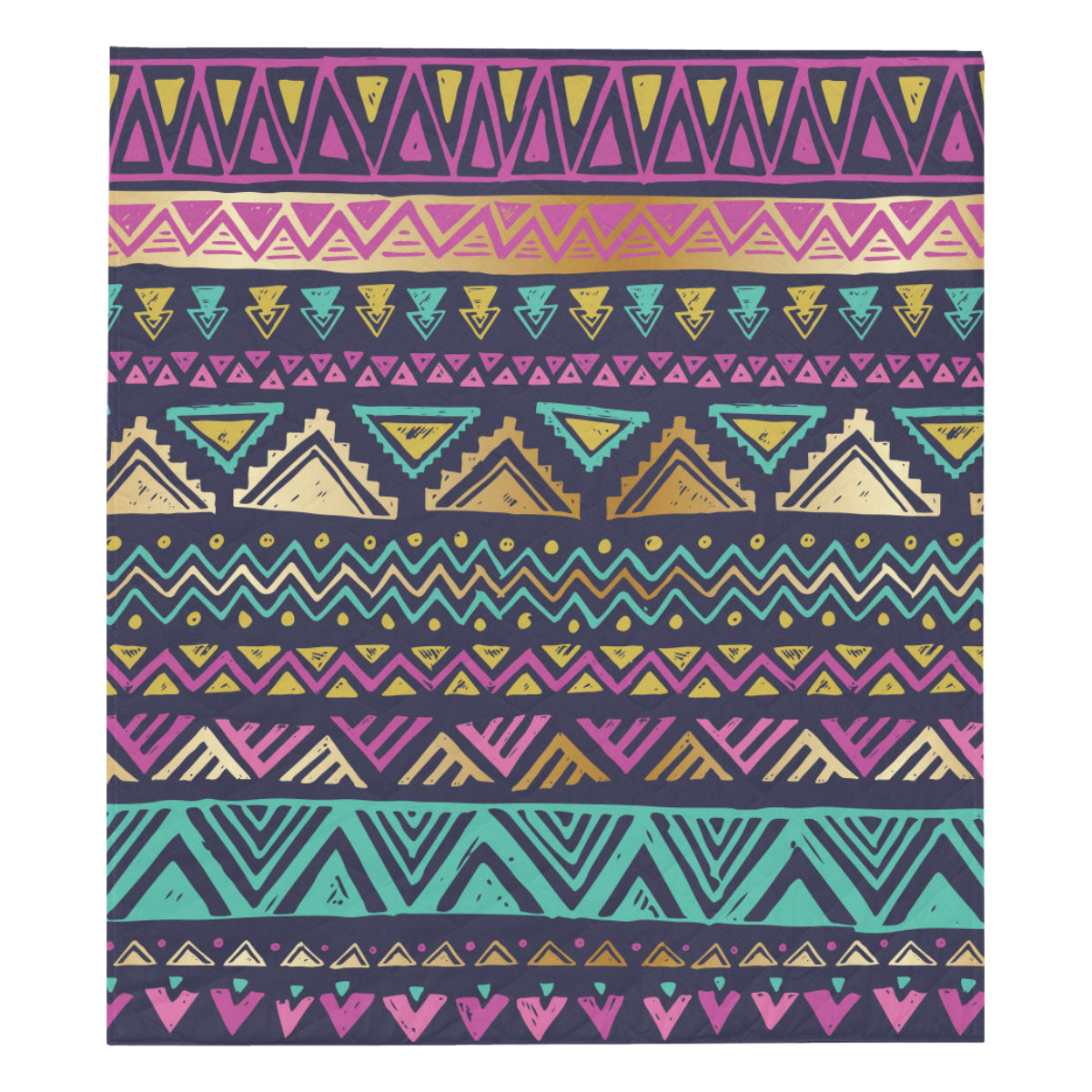Multicolor Tribal aztec Premium Quilt
