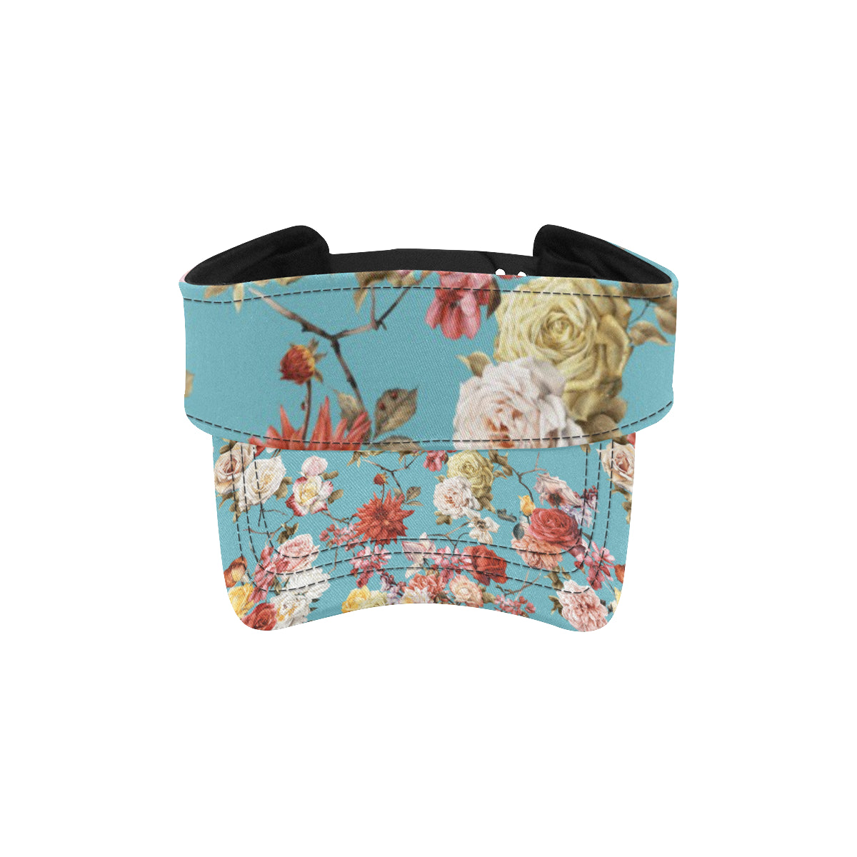 Summer Floral Pattern Print Design SF05 Unisex Sun Visor