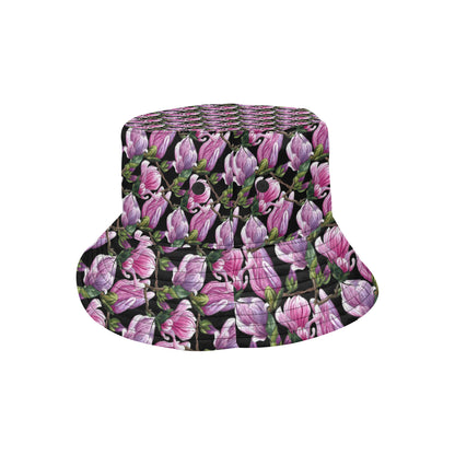 Magnolia Pattern Print Design MAG011 Unisex Bucket Hat