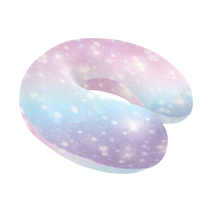 Cosmic Pastel Pattern Print Design 02 U-Shaped Travel Neck Pillow
