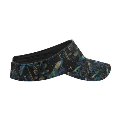 Rainforest Peacock Pattern Print Design A04 Unisex Sun Visor