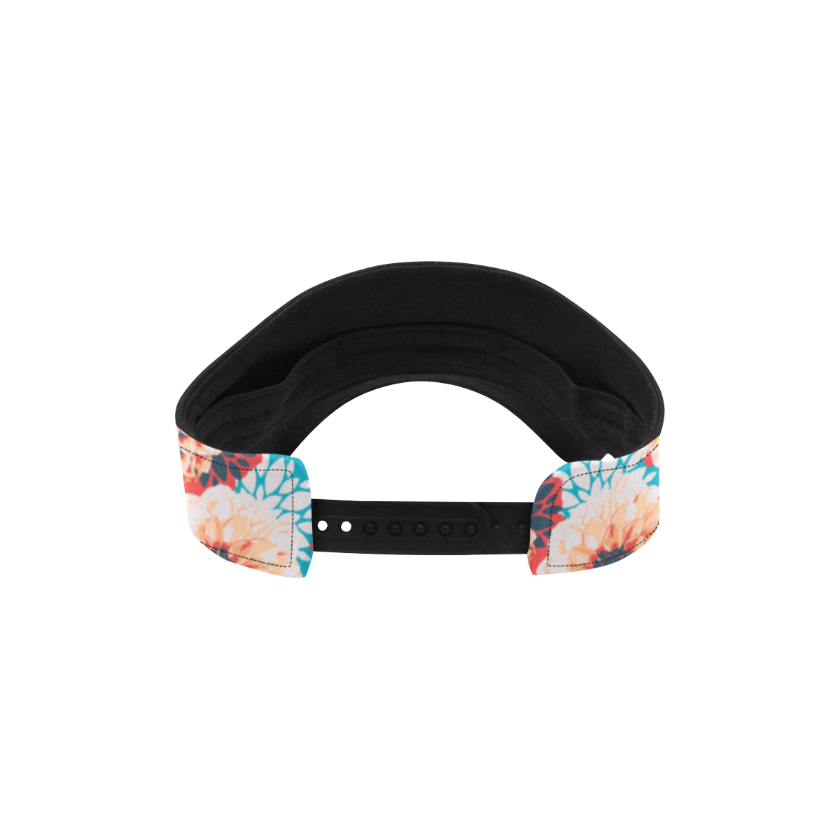 Dahlia Pattern Print Design DH05 Unisex Sun Visor