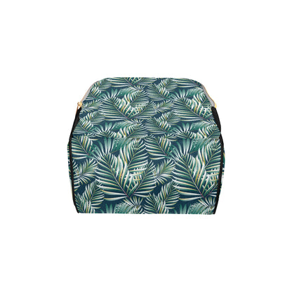 Sun Spot Tropical Palm Leaves Diaper Bag Backpack