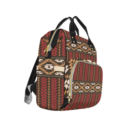 Native Pattern Print Design A02 Diaper Bag Backpack