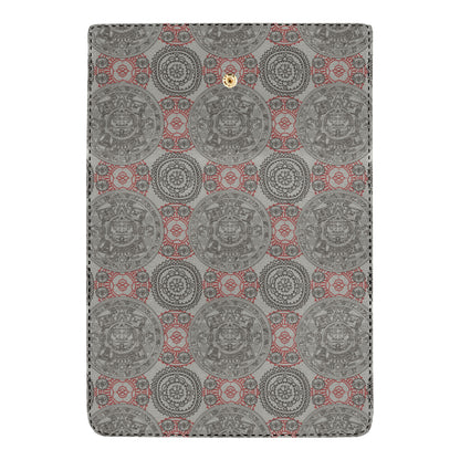 Calendar Aztec Pattern Print Design 04 Women's Trifold Wallet