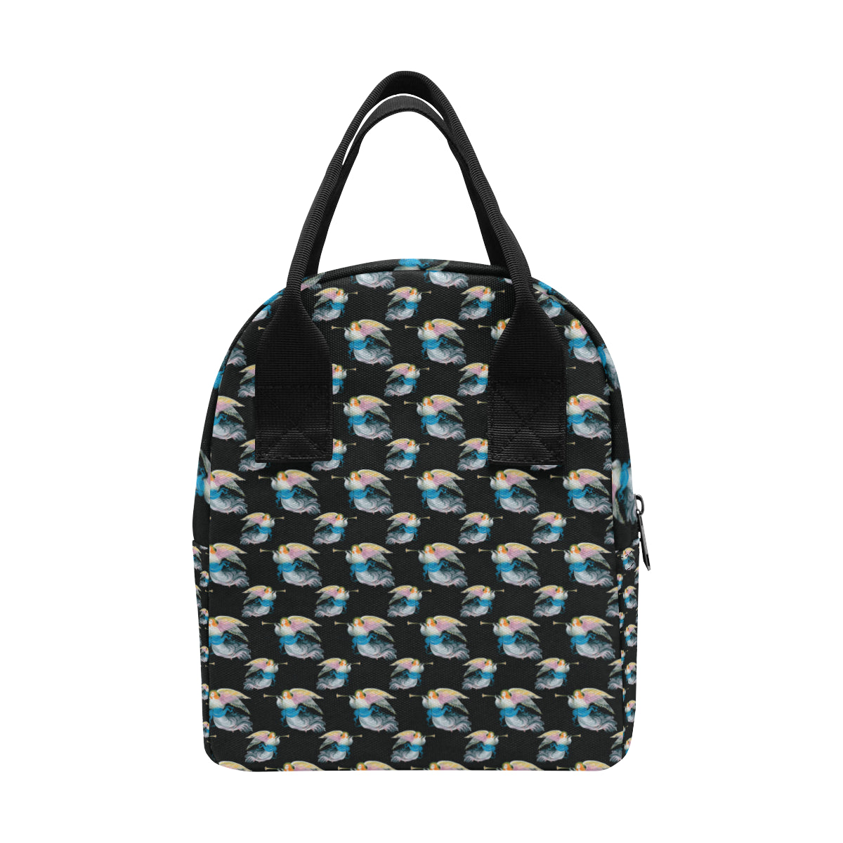 Angel with Wings Beautiful Design Print Insulated Lunch Bag