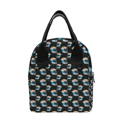 Angel with Wings Beautiful Design Print Insulated Lunch Bag
