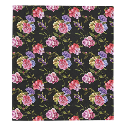 Carnations Pattern Print Design CN05 Premium Quilt
