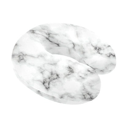 Marble Pattern Print Design 01 U-Shaped Travel Neck Pillow