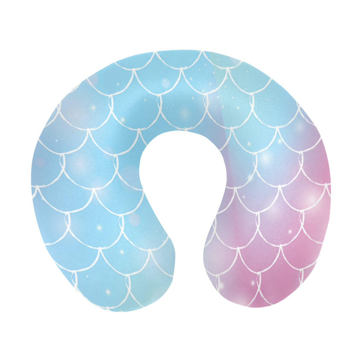 Rainbow Pattern Print Design A06 U-Shaped Travel Neck Pillow