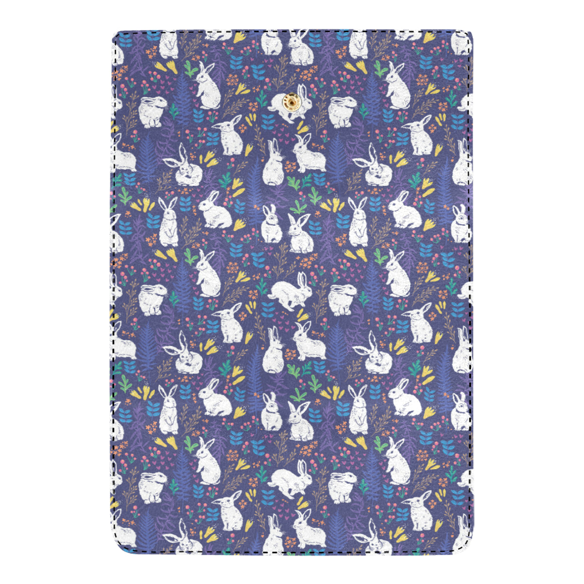 Bunny Pattern Print Design 01 Women's Trifold Wallet