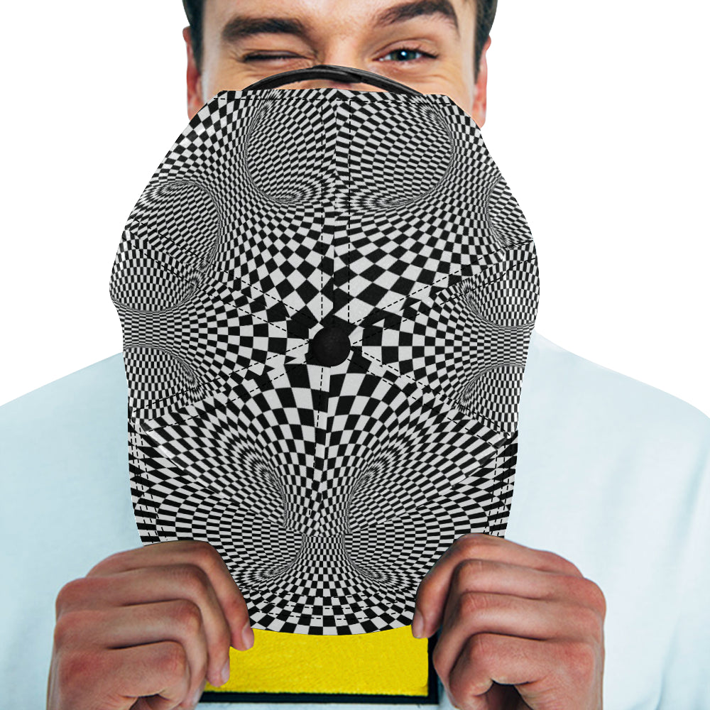 Optical illusion Projection Torus Snapback Cap