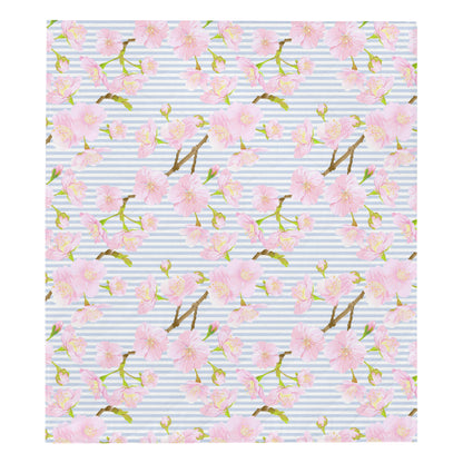 Pink Cherry Blossom Sakura Premium Quilt