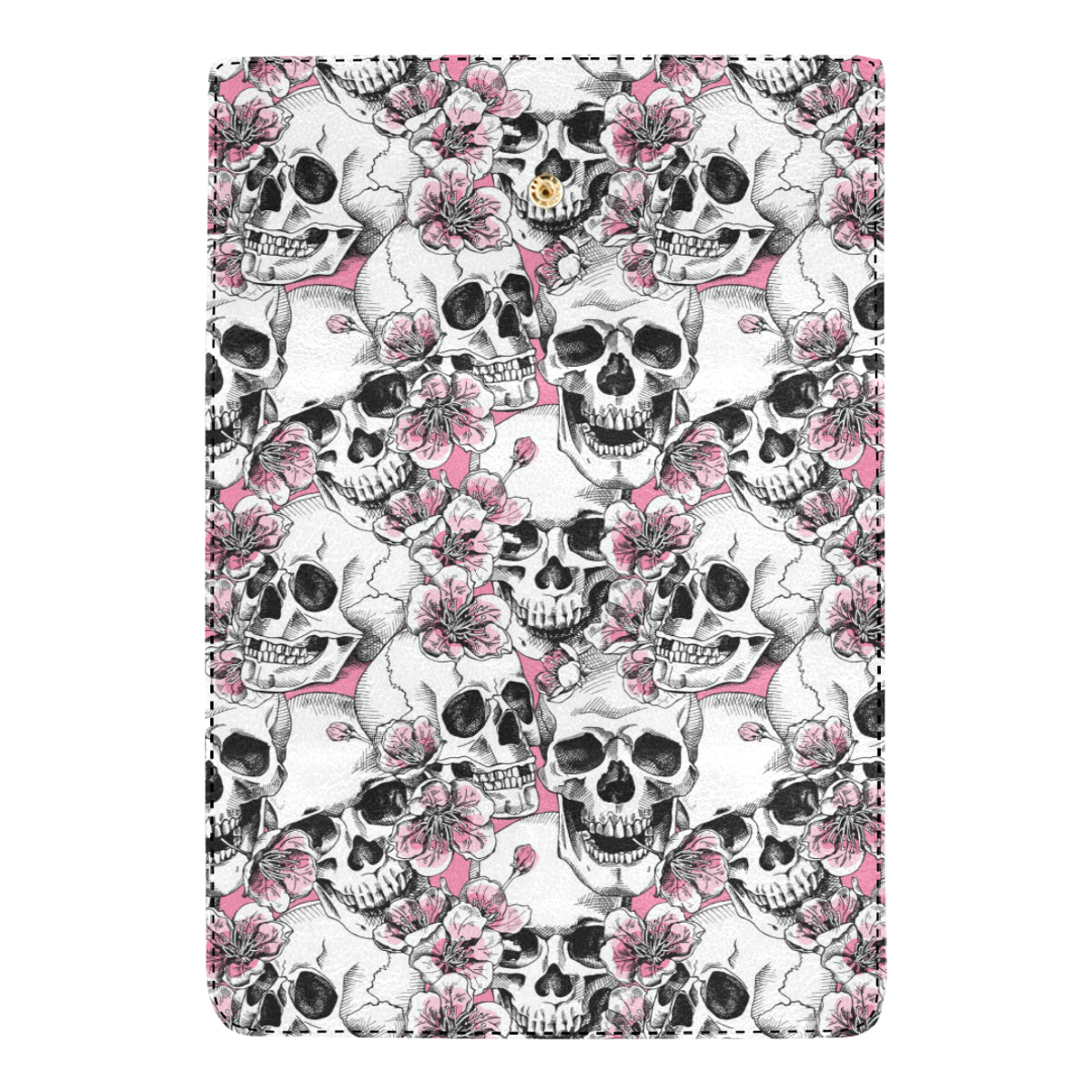 Cherry Blossom Pattern Print Design CB03 Women's Trifold Wallet