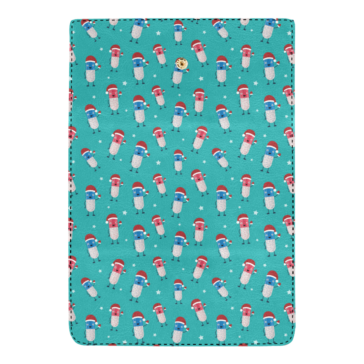 Pill Pattern Print Design A03 Women's Trifold Wallet