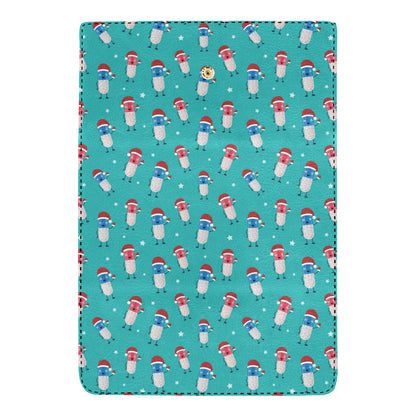 Pill Pattern Print Design A03 Women's Trifold Wallet
