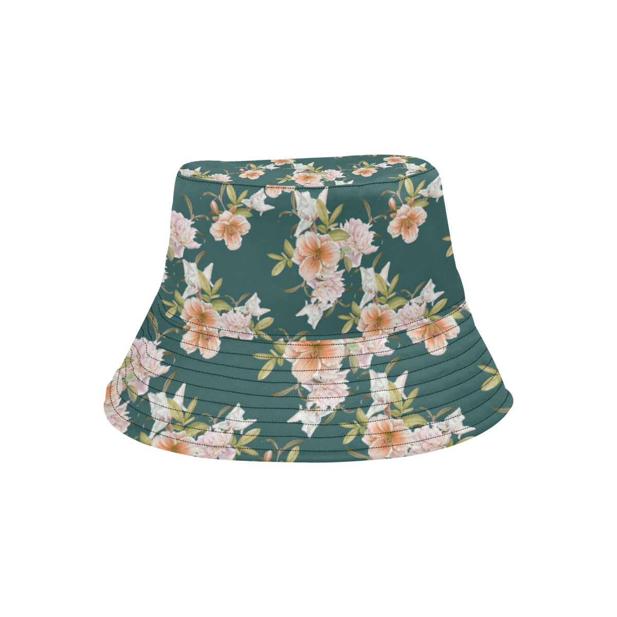 Iris Pattern Print Design IR01 Unisex Bucket Hat