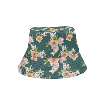 Iris Pattern Print Design IR01 Unisex Bucket Hat