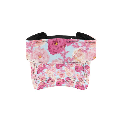 Lisianthus Pattern Print Design LT05 Unisex Sun Visor