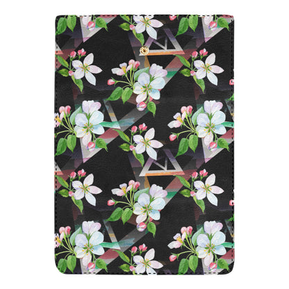 Apple blossom Pattern Print Design AB07 Women's Trifold Wallet