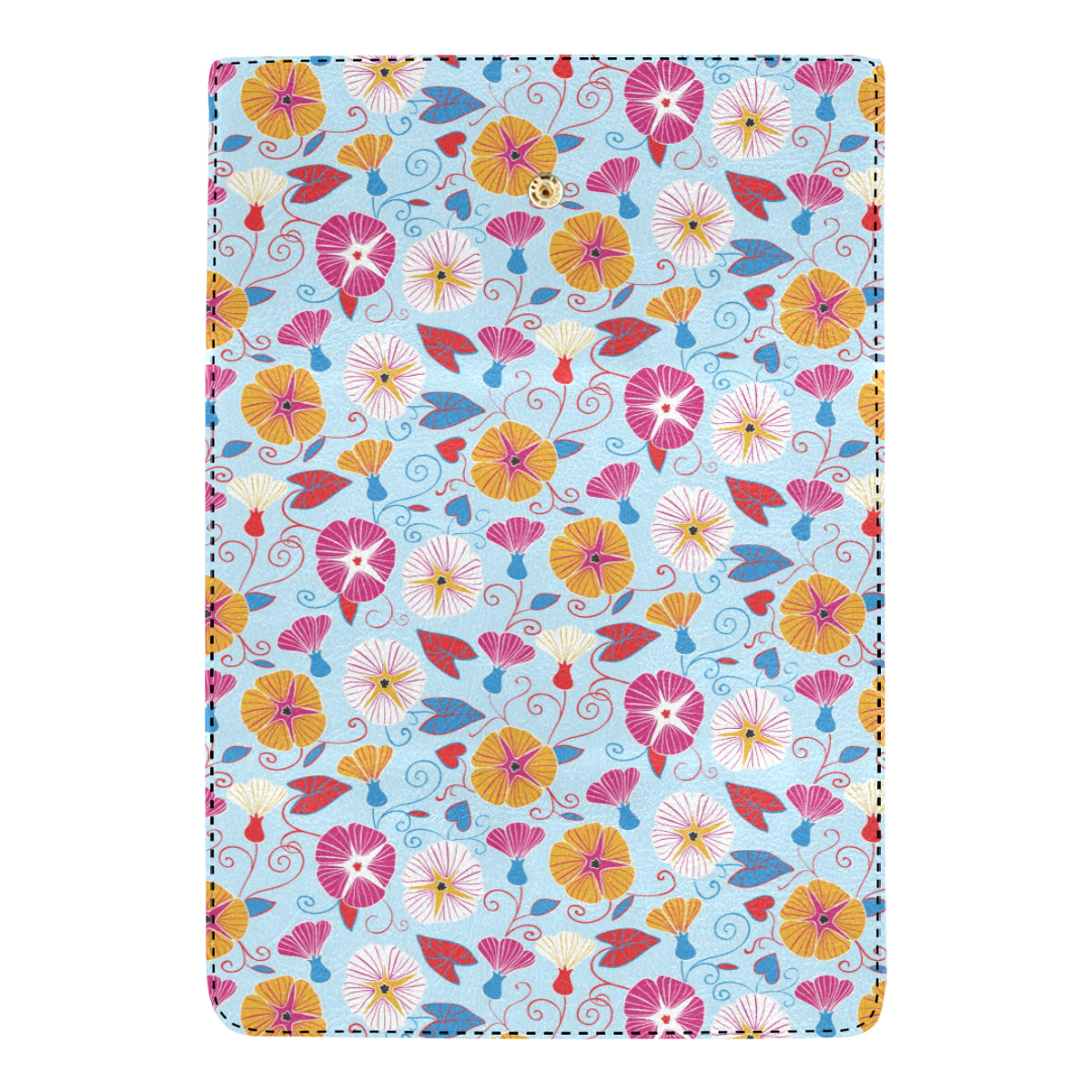 Morning Glory Pattern Print Design MG06 Women's Trifold Wallet