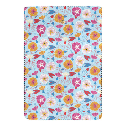 Morning Glory Pattern Print Design MG06 Women's Trifold Wallet