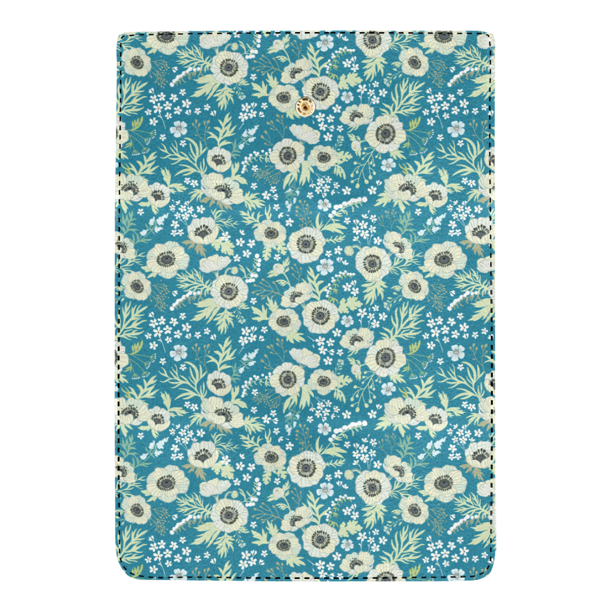 Anemone Pattern Print Design 01 Women's Trifold Wallet