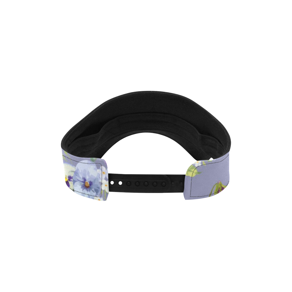 Pansy Pattern Print Design PS05 Unisex Sun Visor