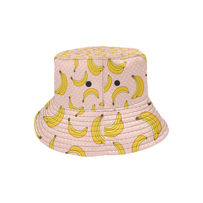 Banana Pattern Print Design BA06 Unisex Bucket Hat