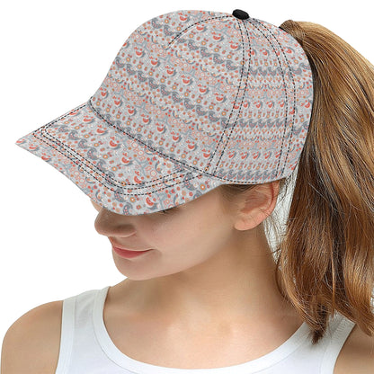 Swedish Nordic Design Print Snapback Cap