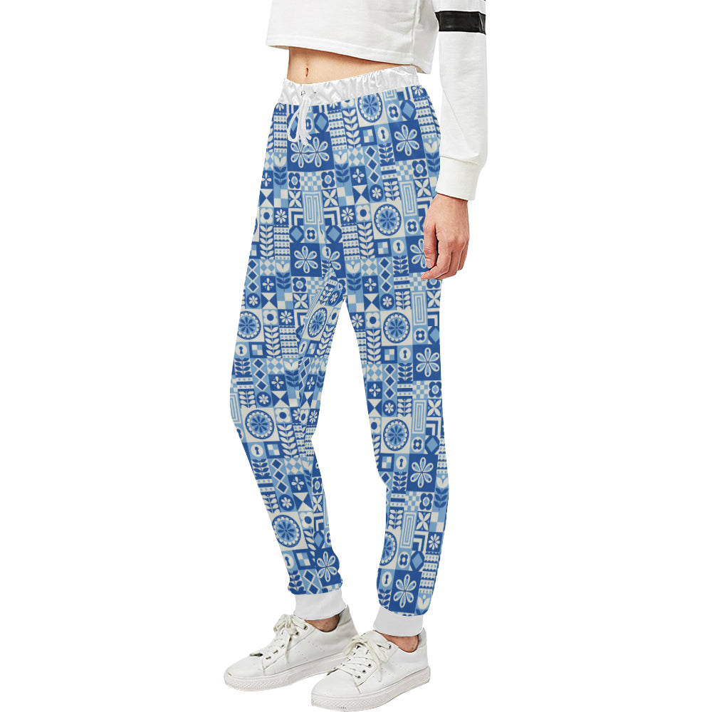 Swedish Print Pattern Unisex Sweatpants