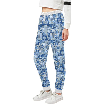 Swedish Print Pattern Unisex Sweatpants