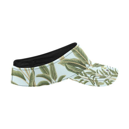 Banana Leaf Pattern Print Design BL03 Unisex Sun Visor