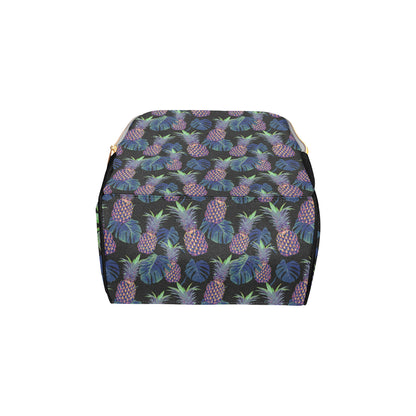 Pineapple Pattern Print Design PP04 Diaper Bag Backpack