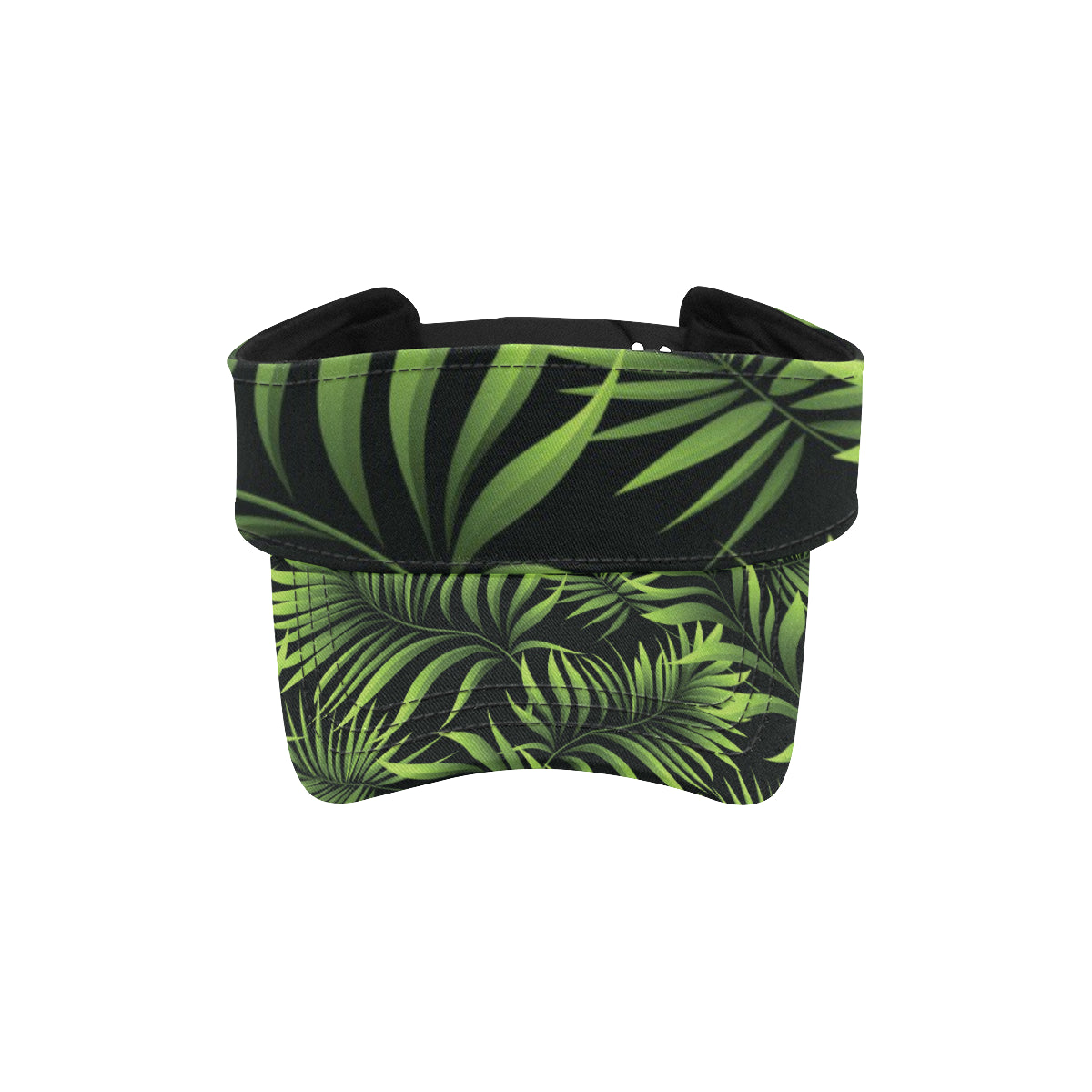 Palm Leaves Pattern Print Design PL07 Unisex Sun Visor