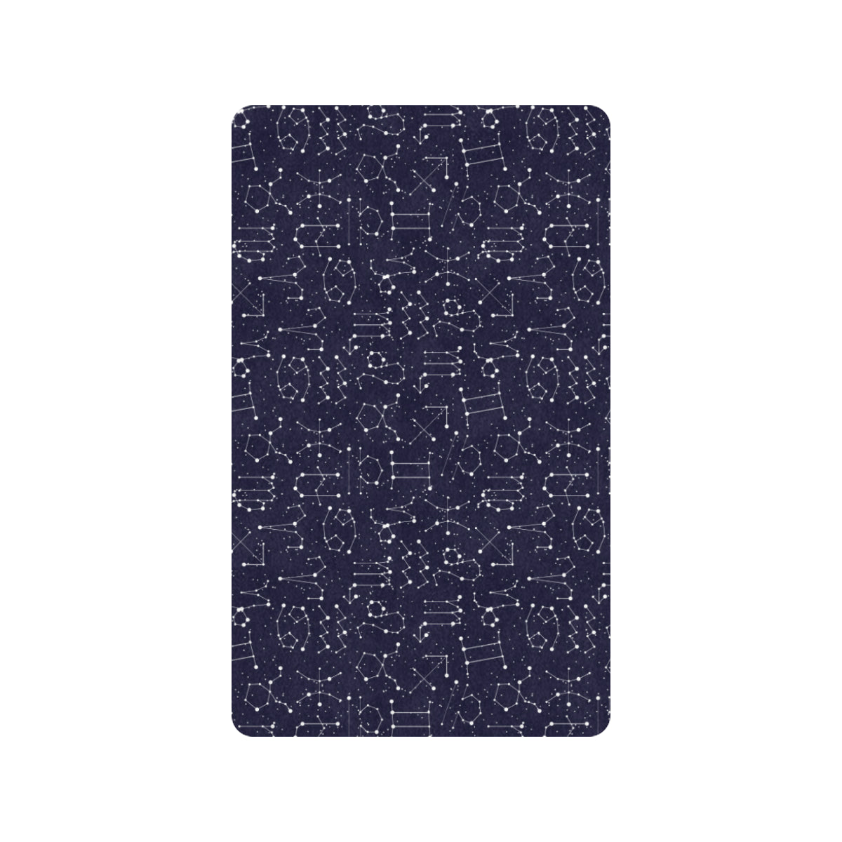 Zodiac Pattern Design Print Rubber Doormat
