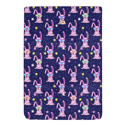 Rabbit Baby Pattern Print Design RB015 Women's Trifold Wallet