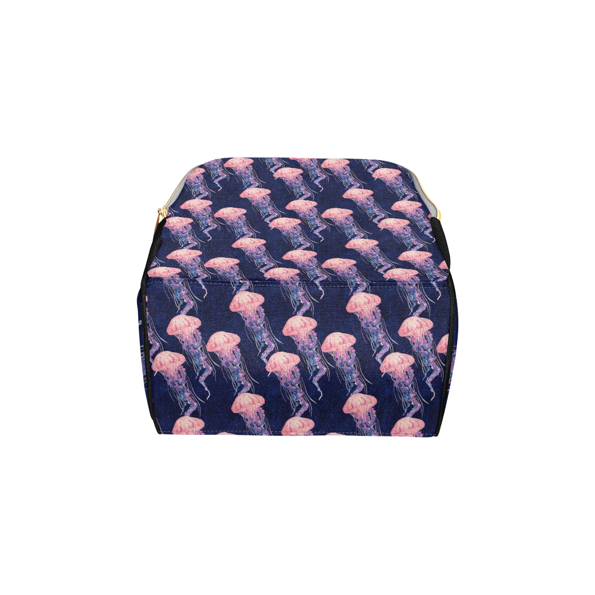 Jellyfish Pattern Print Design 03 Diaper Bag Backpack