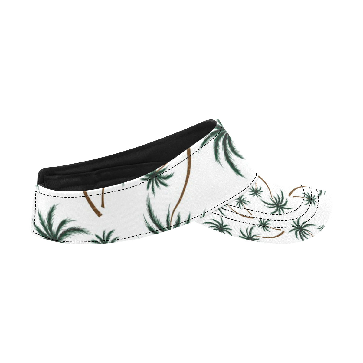 Palm Tree Pattern Print Design PT07 Unisex Sun Visor